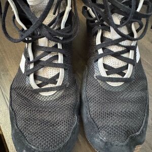 Adidas wrestling shoes in Black and White